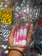 Pink makeup brush set #6