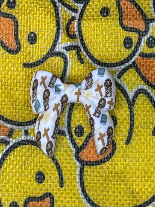 Jesus small silicone bow
