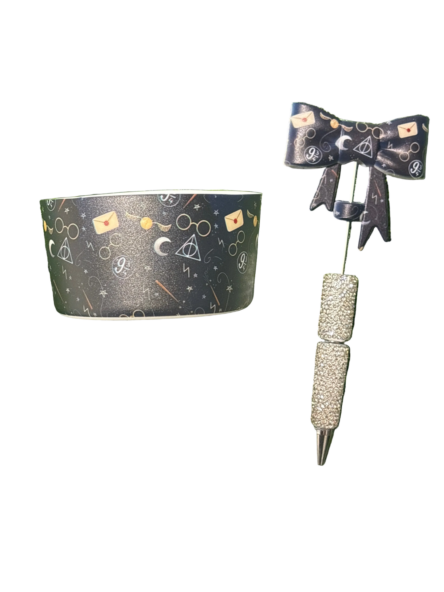 Harry Potter / straw topper pen set