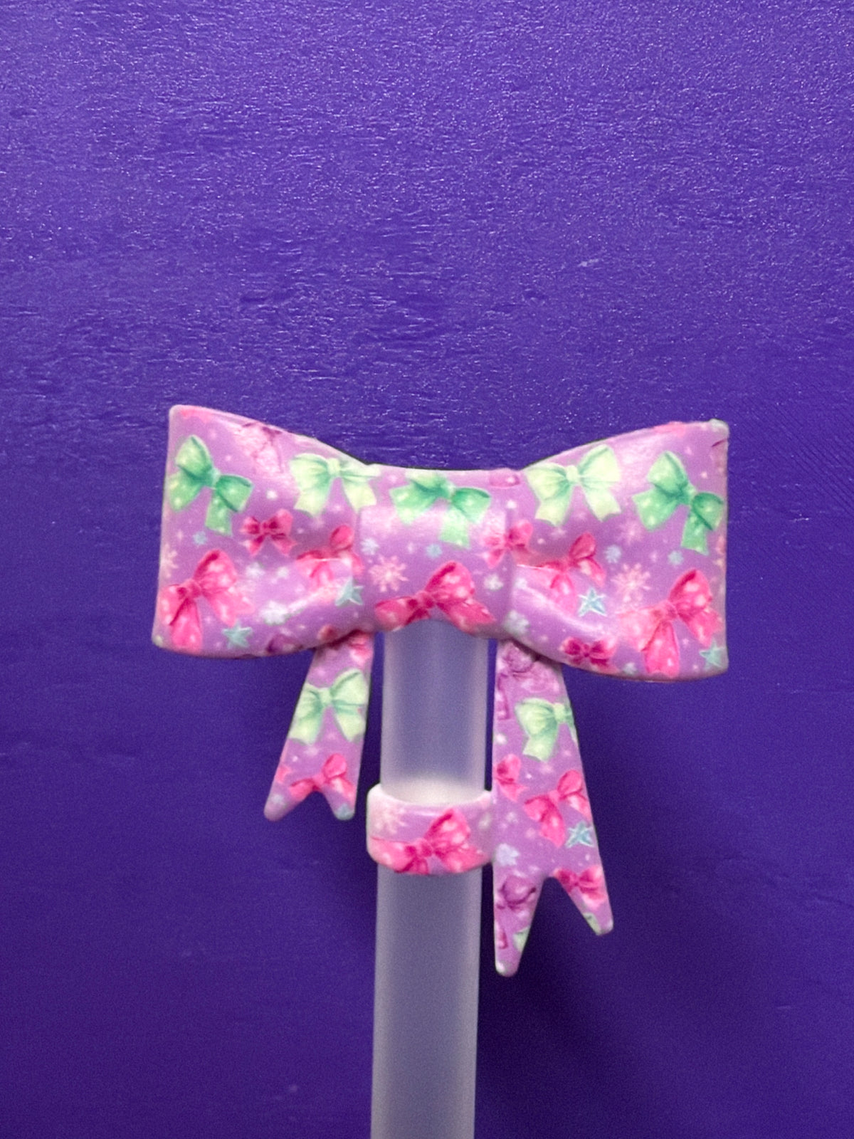 colorful bows topper bow #9)