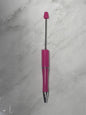 Pink regular beadable pen