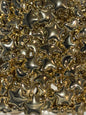 Gold star acrylic bead #41