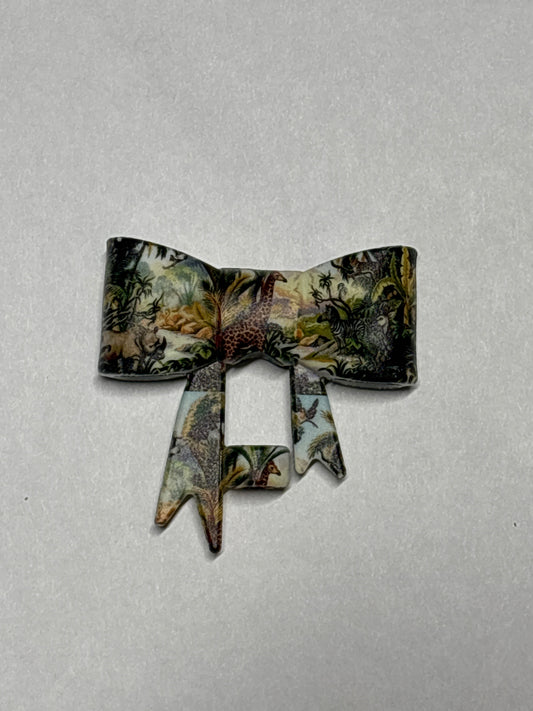 (Ladreah Dreams exclusive) straw topper bow safari