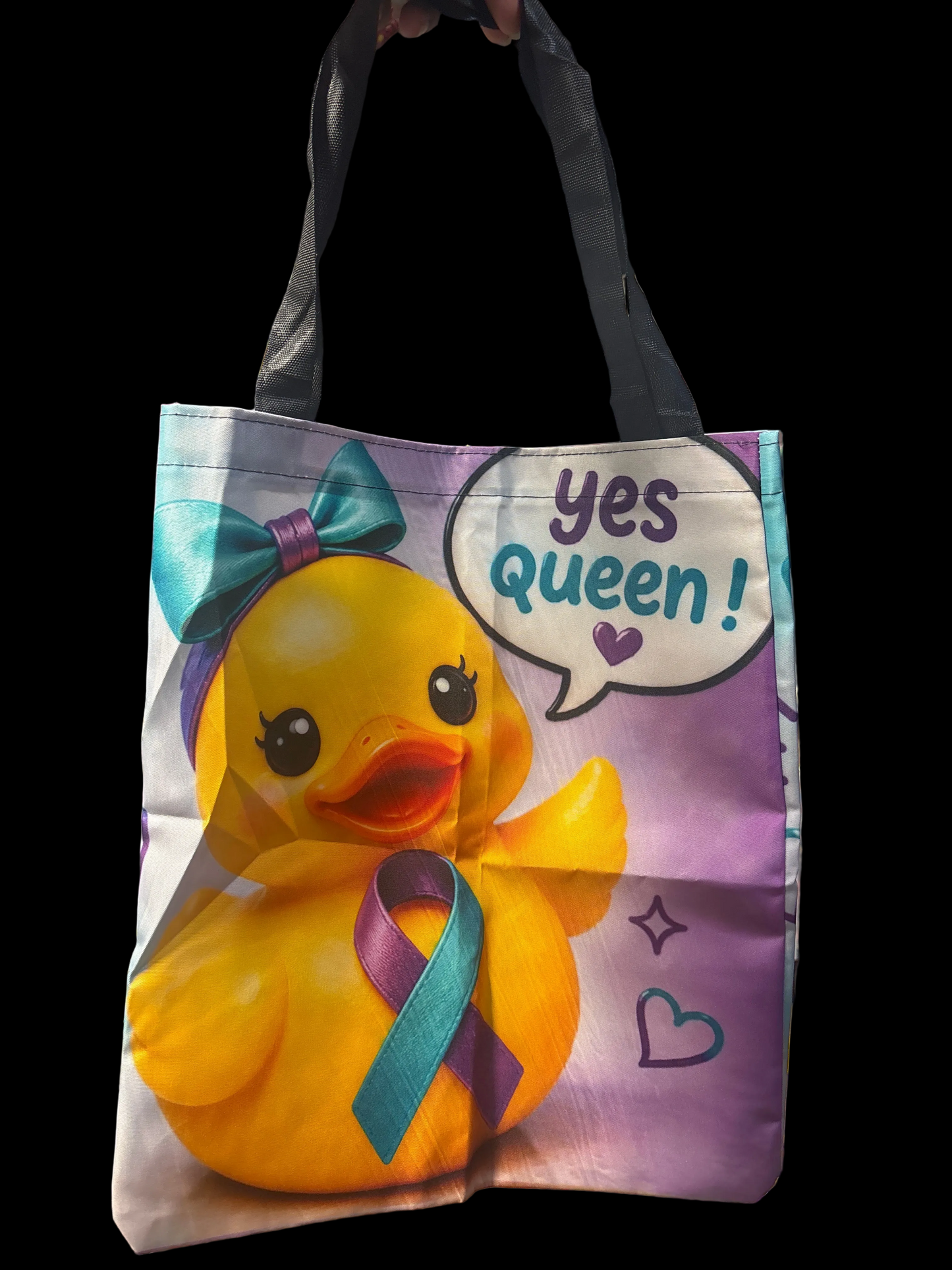 Yes queen tote bag