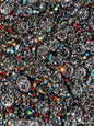 AB spacer 12 mm  (colorful) #298