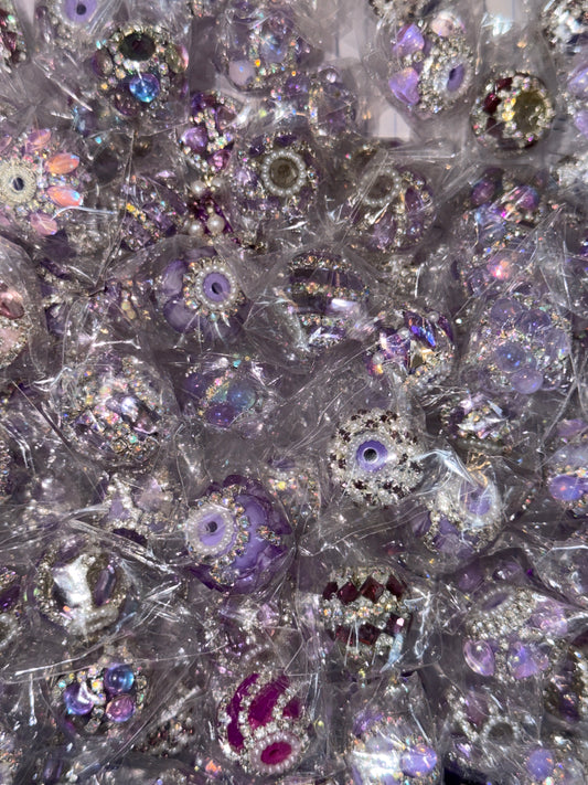 (Random pick )purple fancy bead #293