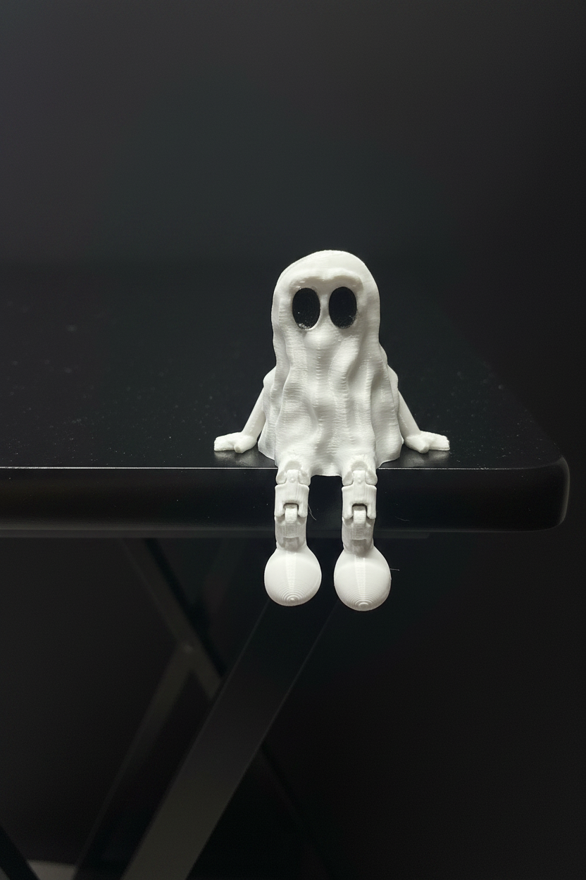 (185) 3d printed ghost kicker figure