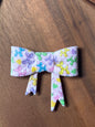 Colorful balloon dog silicone bow #37