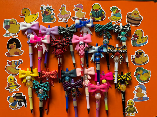 20 random bow pens 🎀