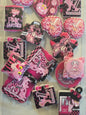 (Random pick)pink panther acrylic focal #230