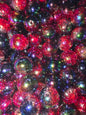 Red/black   16mm acrylic bead #290