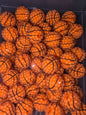 Rinestone basketball bead #391