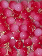 Red apple charm Arylic  #168