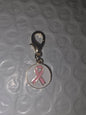 pink Ribbon mini keychain #72