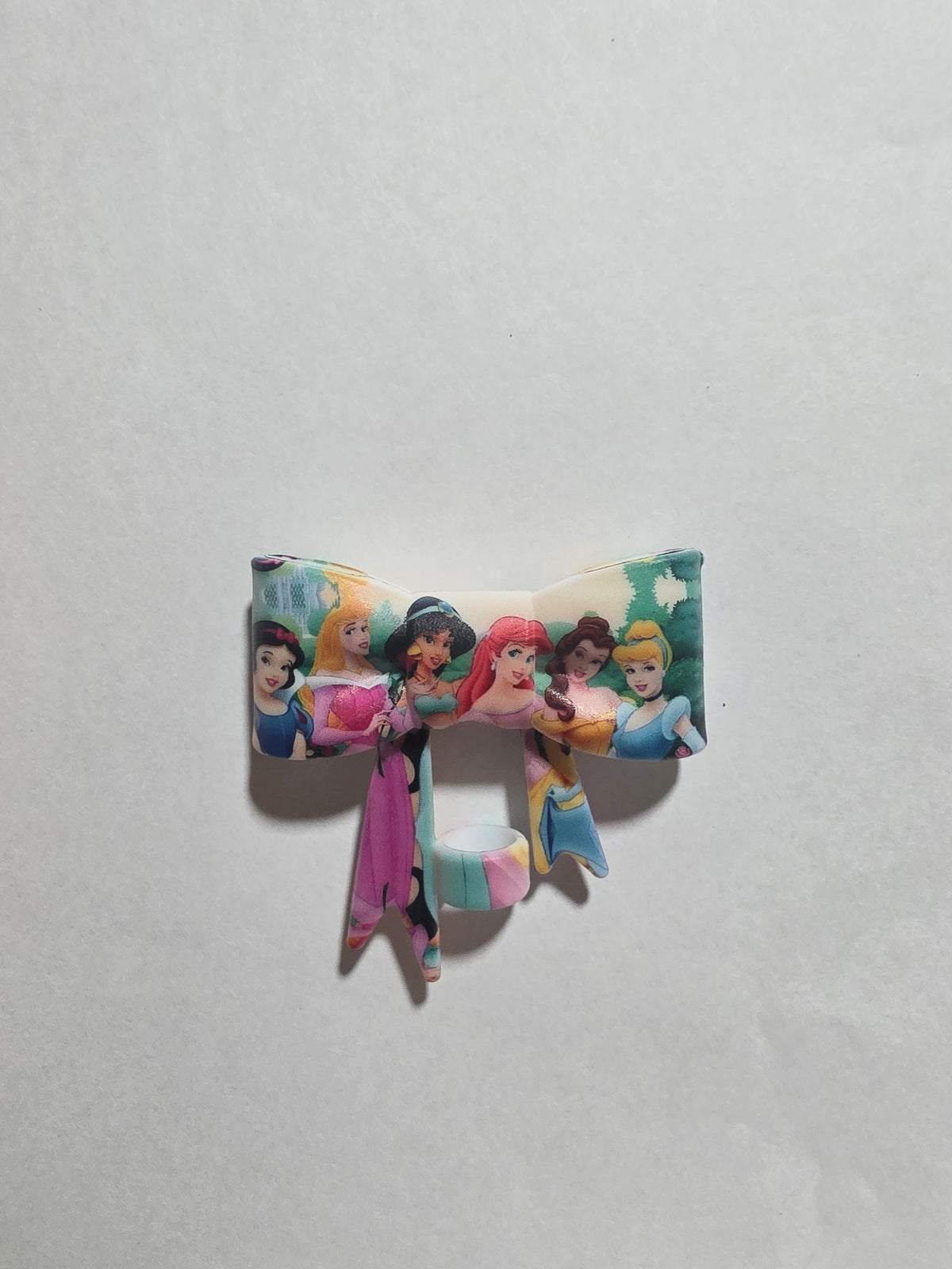 Princess straw topper bow #17