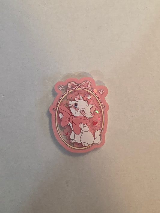 Marie Cat  acrylic shaker #52