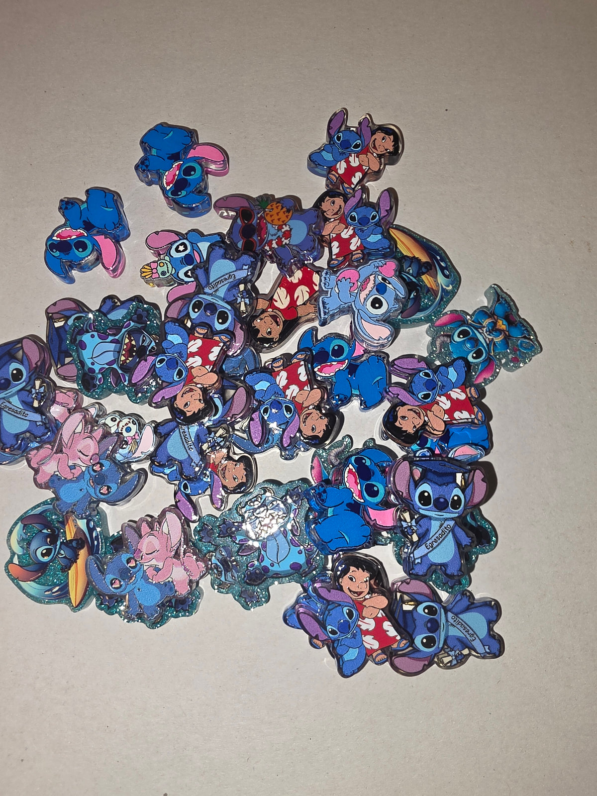 (Random pick) stitch acrylic focal #192