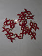 Red ribbon charm #95