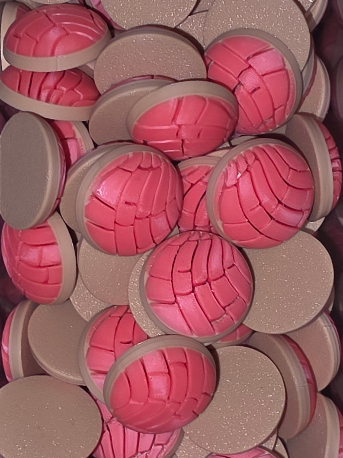 pink concha 3d printed