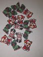 (RANDOM PICK Christmas Dog arylic focal #178 )